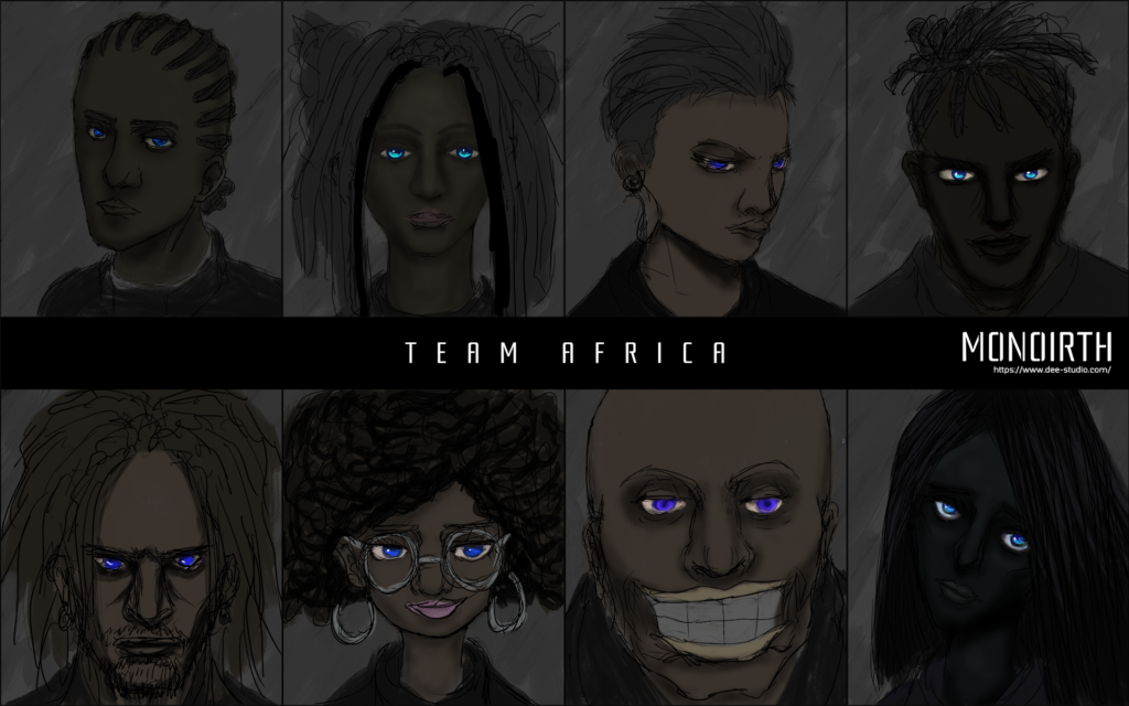 イラスト 描きかけ・MONOIRTH・アフリカチーム Thumbnail